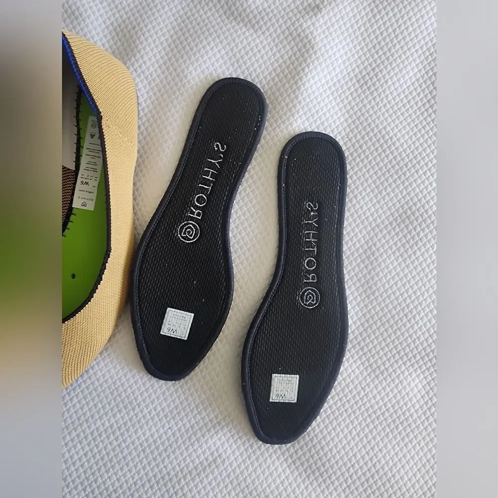 Rothy's Women's Yellow Flats - Picture 10 of 10
